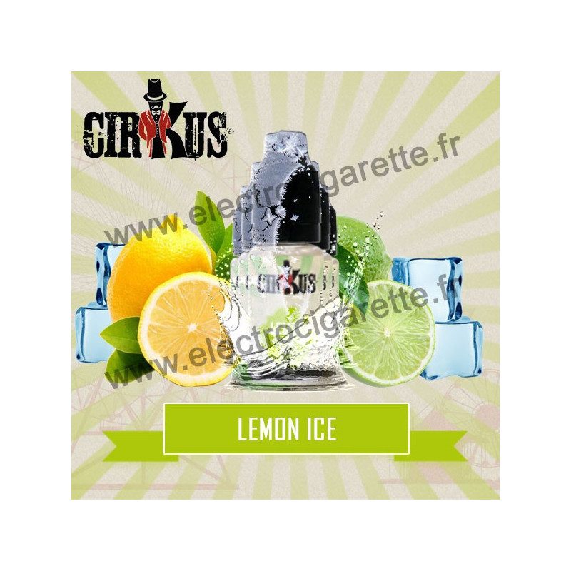 Pack de 5 flacons Lemon Ice - Cirkus by VDLV