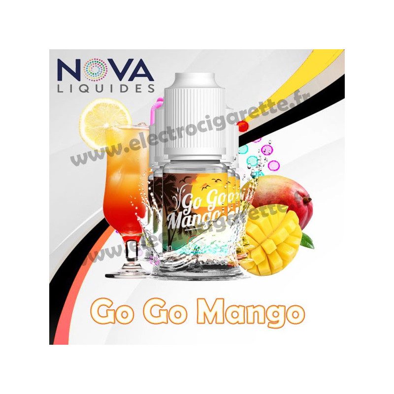 Pack 5 flacons Go Go Mango - Nova Liquides Premium