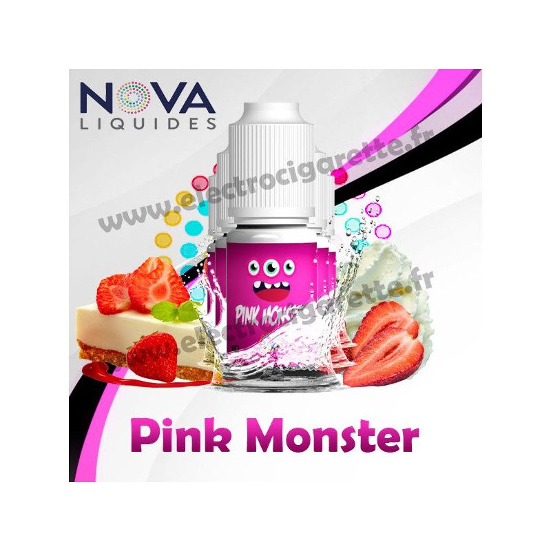 Pack 5 flacons Pink Monster - Nova Liquides Premium