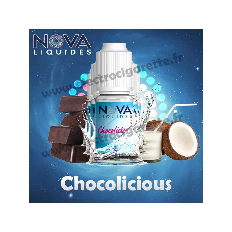 Pack 5 flacons Chocolicious - Nova Liquides Galaxy