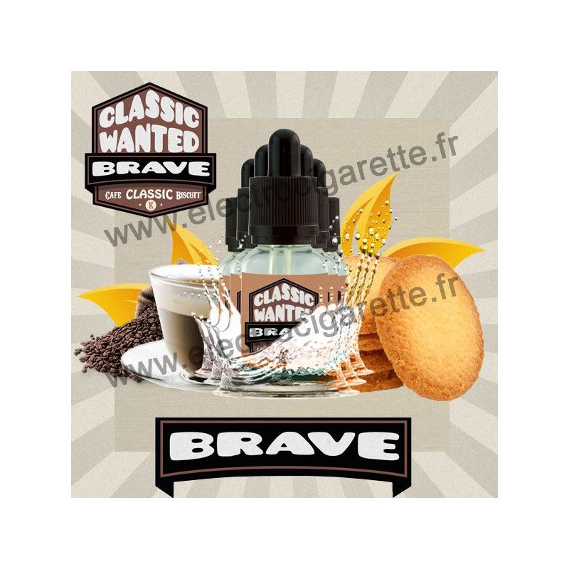 Pack de 5 flacons Brave - Classic Wanted by VDLV