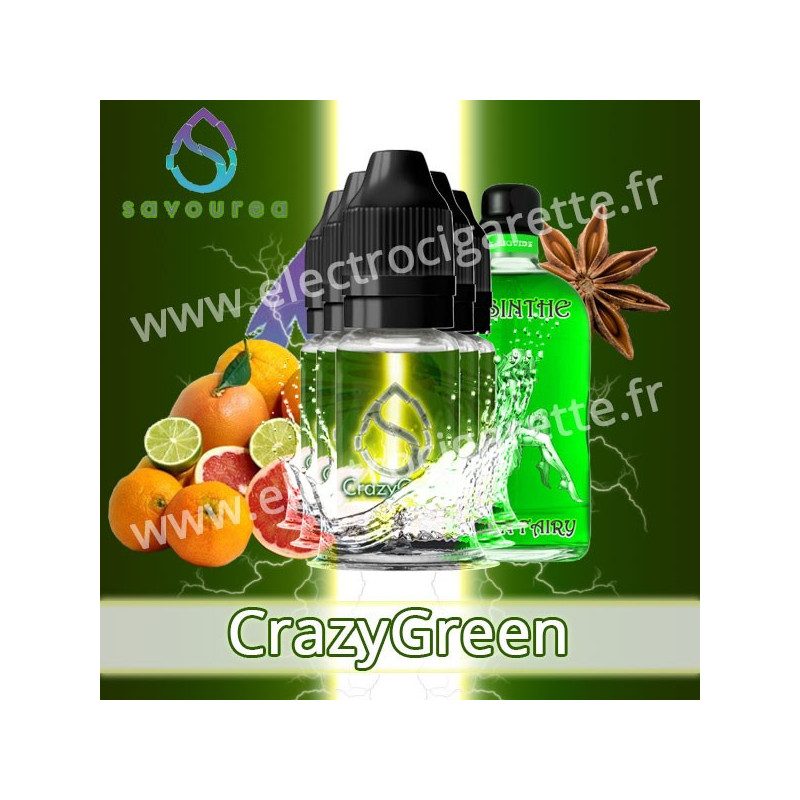 Crazy Green - Savourea Crazy - 5x10 ml