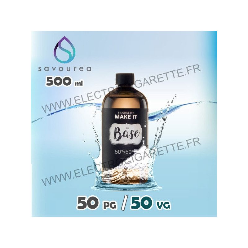 Base 500 ml - 0 mg - Make It by Savourea