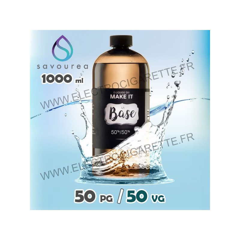 Base 1 litre - 0 mg - Make It by Savourea