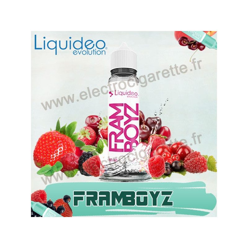 Framboyz - Liquideo Evolution - ZHC 60 ml