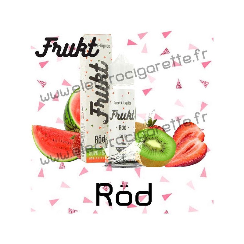 Rod - Frukt - Savourea - ZHC 50 ml