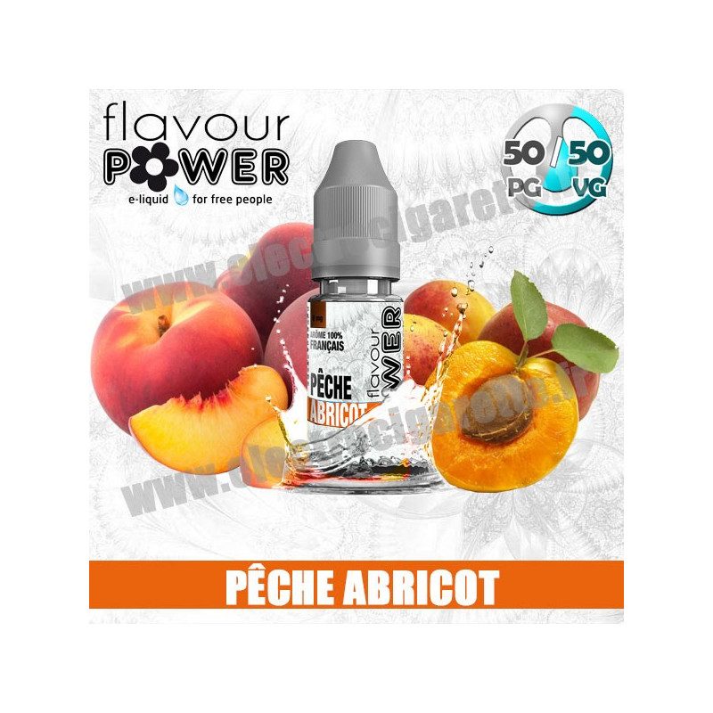 Pêche Abricot - Flavour Power - 50-50