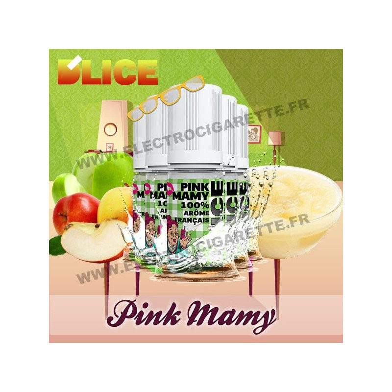 Pack 5 flacons 10 ml Pink Mamy - D'Lice