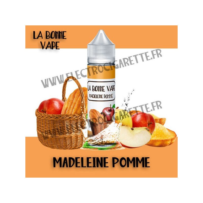 Madeleine Pomme - La Bonne Vape - ZHC - 60 ml