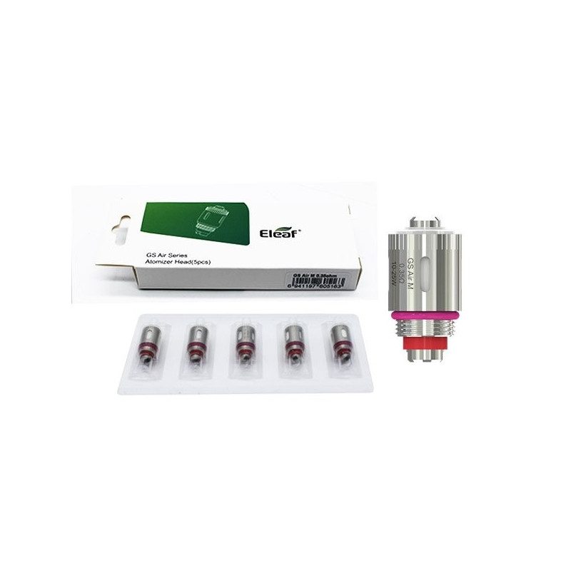 Résistances GS AIR 0.35 ohm - Pack de 5 Résistances GS AIR 0.35 ohm - Pack de 5