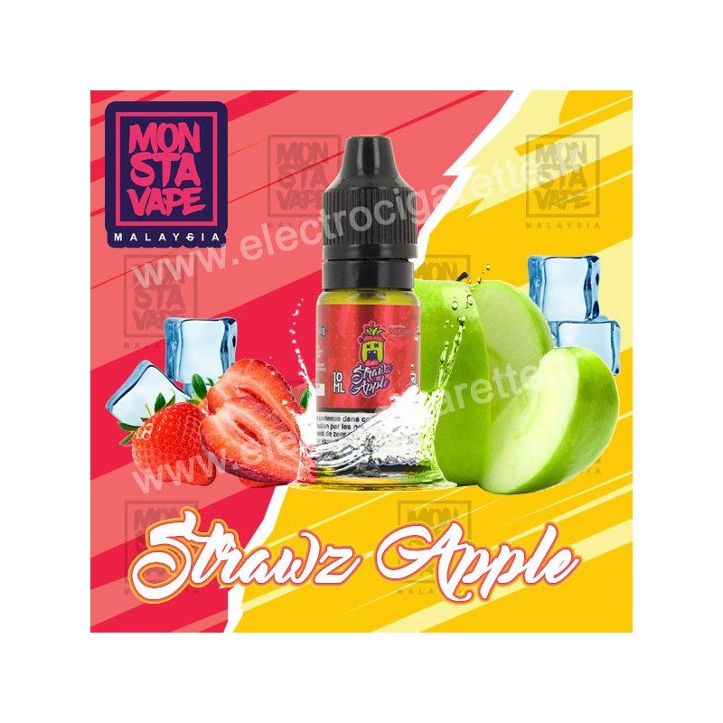 Strawz Apple - Monsta Vape - 10 ml
