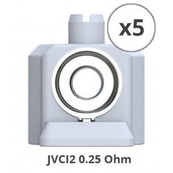 5 x Résistance Atopack Penguin / Dolphin JVIC2 DL - 0.25 Ohm - Joyetech