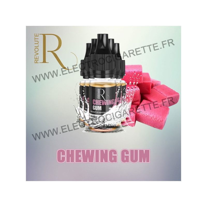 Pack de 5 flacons Chewing Gum - Primo de REVOLUTE