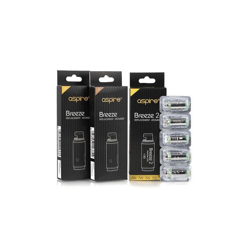 Résistances U-tech Breeze Aspire (pack de 5) Résistances U-tech Breeze Aspire (pack de 5)