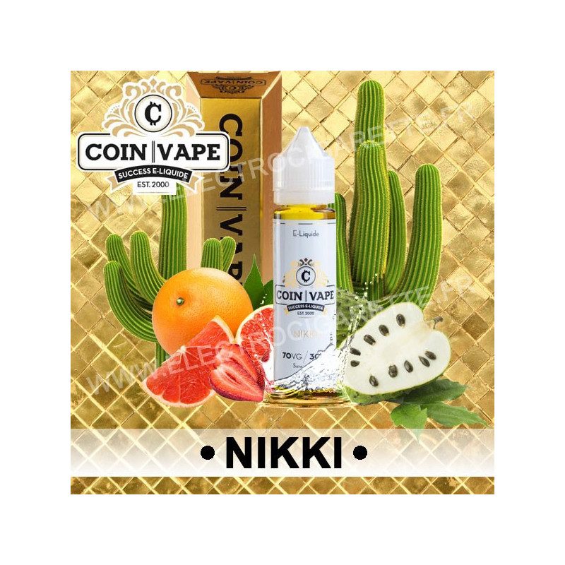 Nikki - Coin Vape - ZHC 50 ml - Savourea