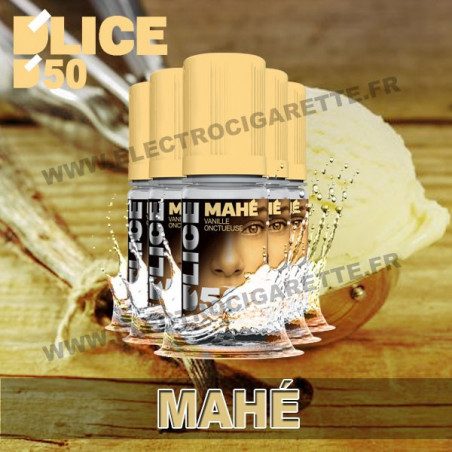 Pack 5 flacons 10 ml Mahé - D'50 - D'Lice