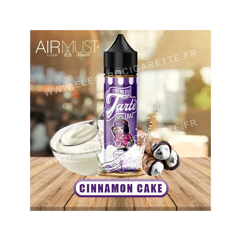 Cinamon Cake - C'est pas d'la tarte - Airmust - ZHC 50 ml
