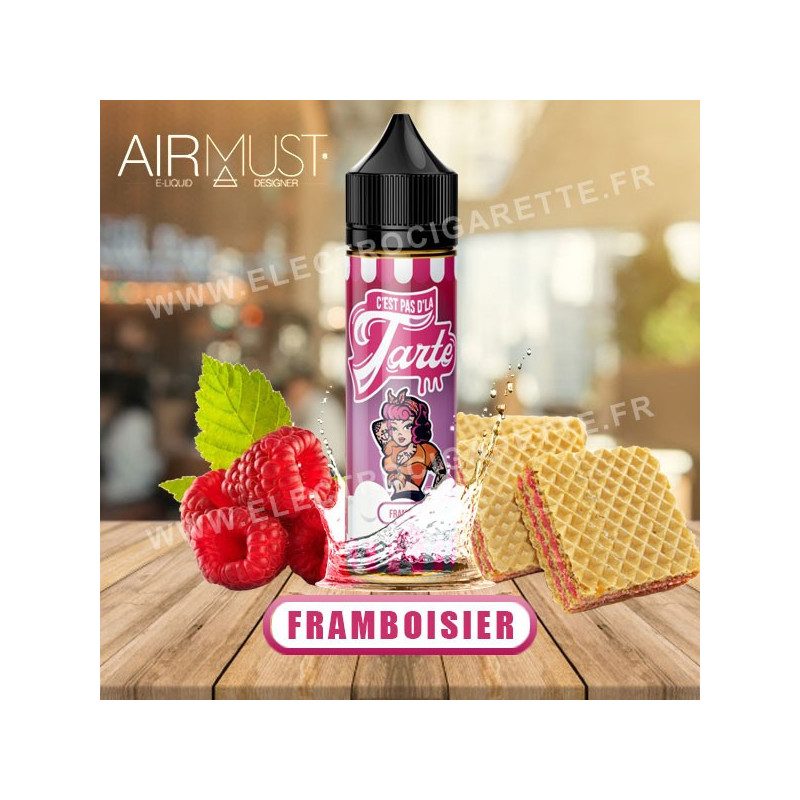 Framboisier - C'est pas d'la tarte - Airmust - ZHC 50 ml