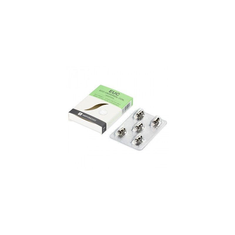Résistance EUC Mini Traditional - 1.4 Ohm - Vaporesso - Pack de 5