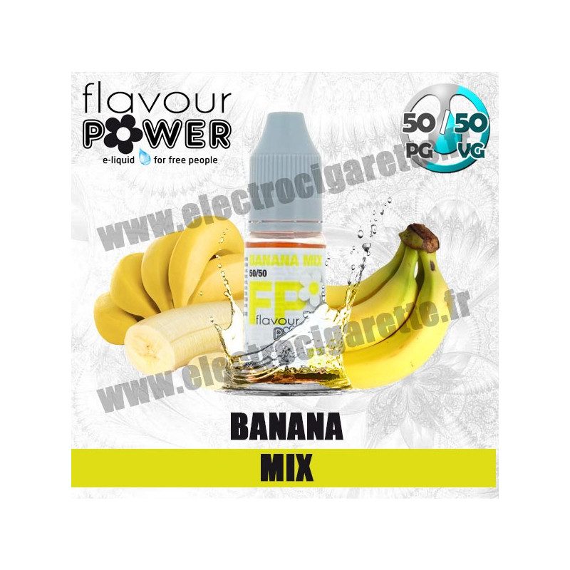 Banana Mix - Premium - 50/50 - Flavour Power