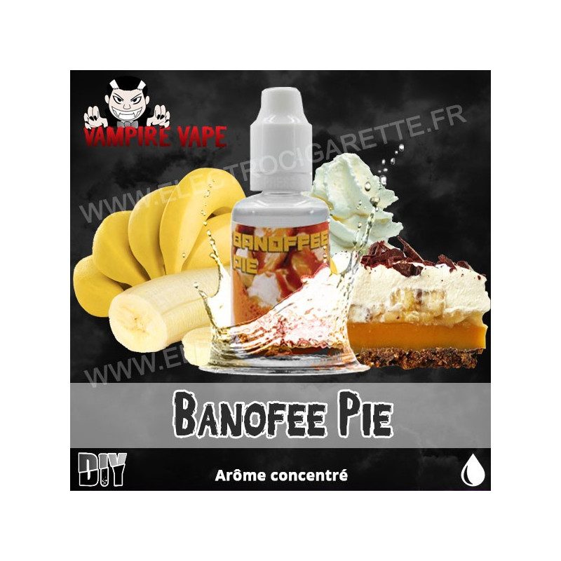 Banoffee Pie - Vampire Vape - Arôme concentré - 30ml