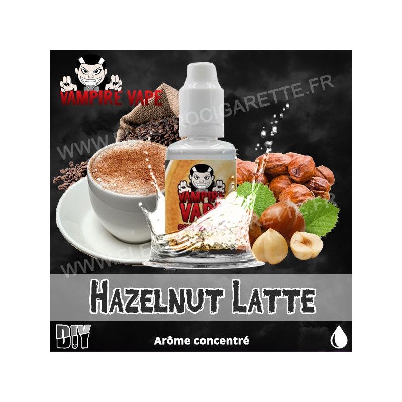 Hazelnut Latte - Vampire Vape - Arôme concentré - 30ml