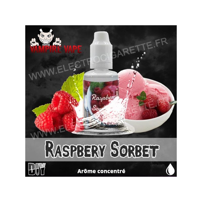 Raspberry Sorbet - Vampire Vape - Arôme concentré - 30ml
