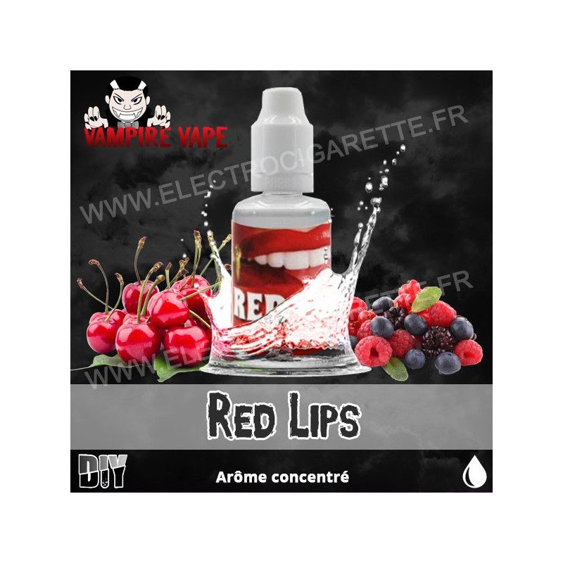 Red Lips - Vampire Vape - Arôme concentré - 30ml
