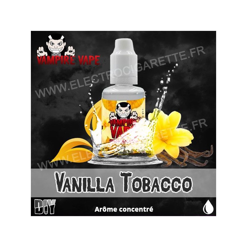 Vanilla Tobacco - Vampire Vape - Arôme concentré - 30ml