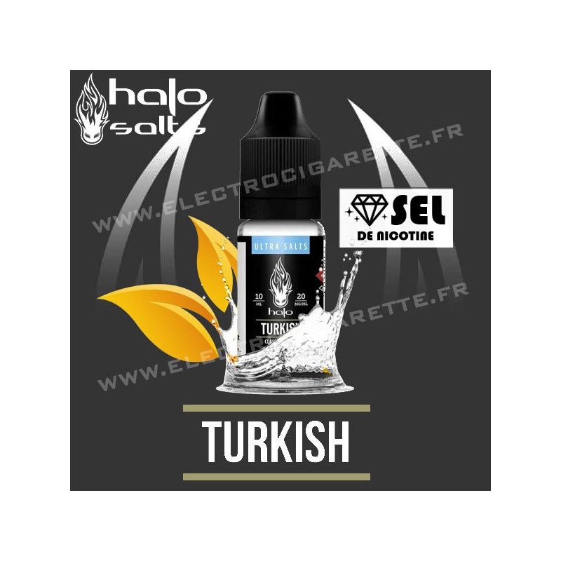 Halo Ultra Salts - Turkish Tobacco 10 ml