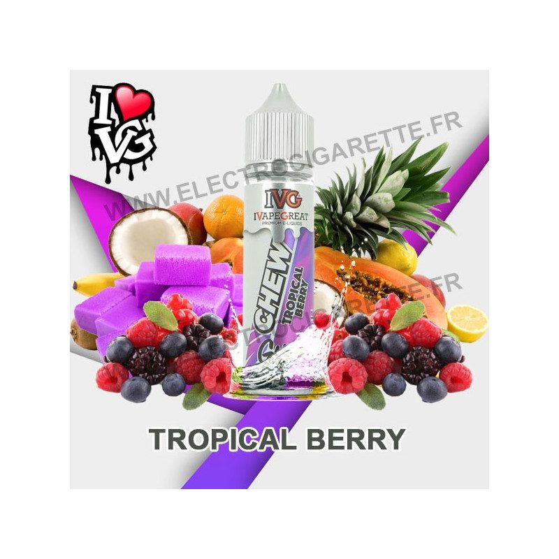 Tropical Berry - Chew Gum - I Love VG - ZHC 50 ml