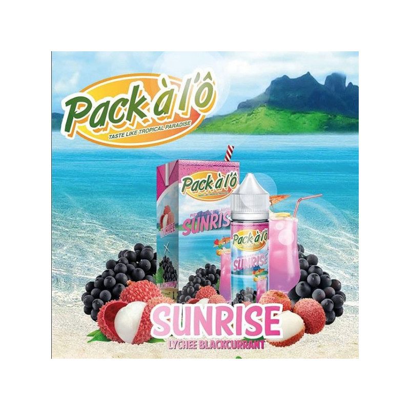 Sunrise Lychee - Pack à l'Ô - ZHC 50ml