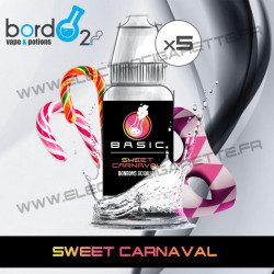 Pack de 5 x Sweet Carnaval - Basic - Bordo2