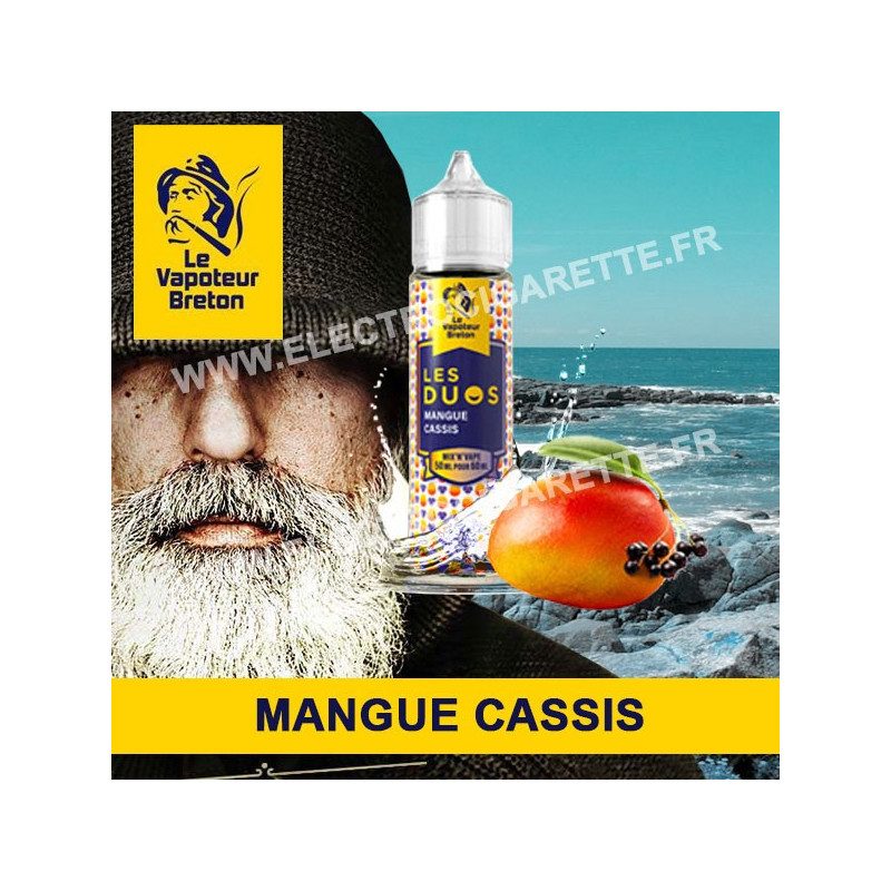 Mangue Cassis - Les Duos - Le Vapoteur Breton - ZHC - 50 ml