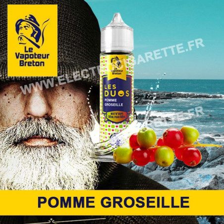 Pomme Groseille - Les Duos - Le Vapoteur Breton - ZHC - 50 ml