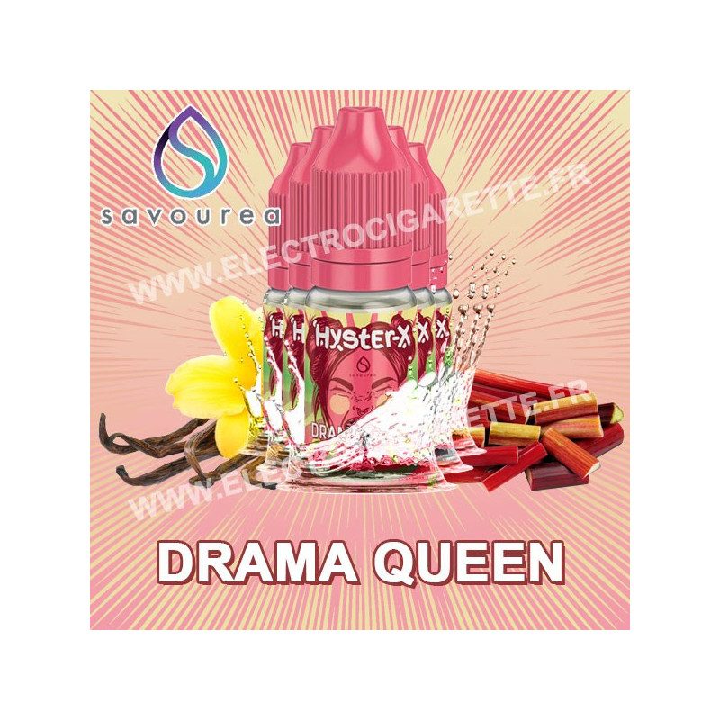 Pack 5 flacons Drama Queen - Hyster-X - Savourea - 10 ml
