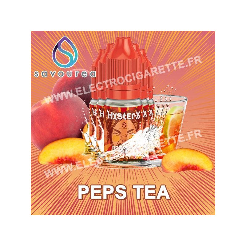 Pack 5 flacons Peps Tea - Hyster-X - Savourea - 10 ml