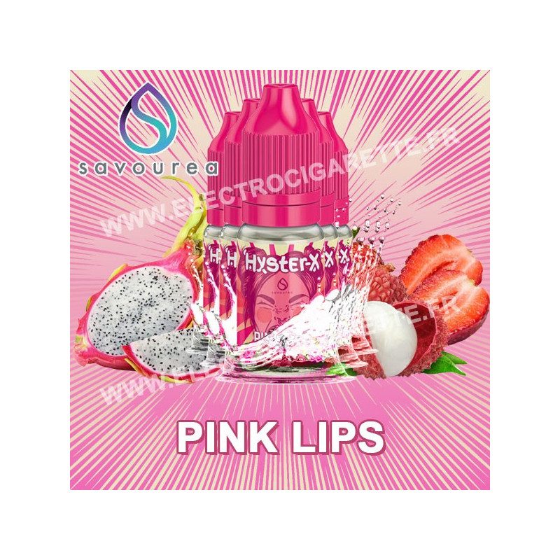 Pack 5 flacons Pink Lips - Hyster-X - Savourea - 10 ml