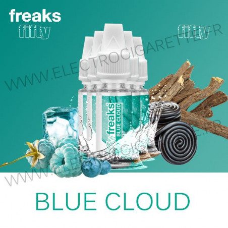 Pack de 5 x Blue Cloud - Fifty Freaks - 10 ml