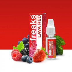 Pack de 5 x Lava Red - Fifty Freaks - 10 ml - Fifty Aroma Sense