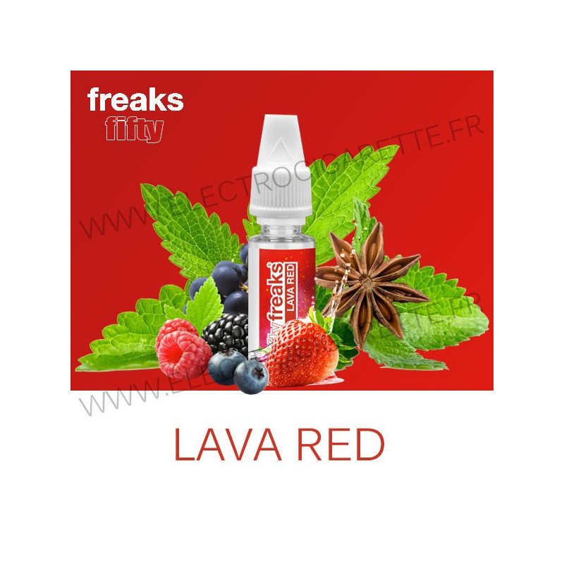 Lava Red - Fifty Freaks - 10 ml