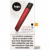 Cigarette électronique Compact ROUGE - Logic Compact - NOUVELLE COULEUR