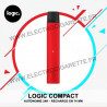 Cigarette électronique Compact Rouge - Logic Compact - Nouvelle Couleur - Leds