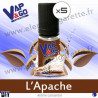 L'Apache - Vape&Go - Arôme concentré DiY - 5x10 ml
