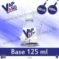 Base - Vape&Go - 125 ml - 100% PG