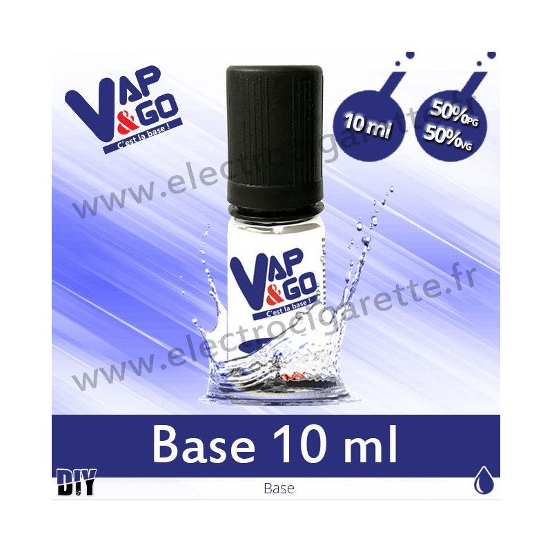Base - Vape&Go - 10 ml - 50/50
