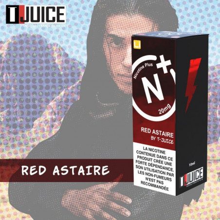 Red Astaire - T-Juice - 10ml - Nicotine Plus - Sel de nicotine