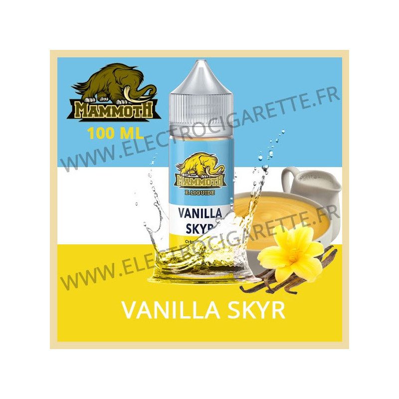 Vanilla Skyr - Mammoth - ZHC 100 ml