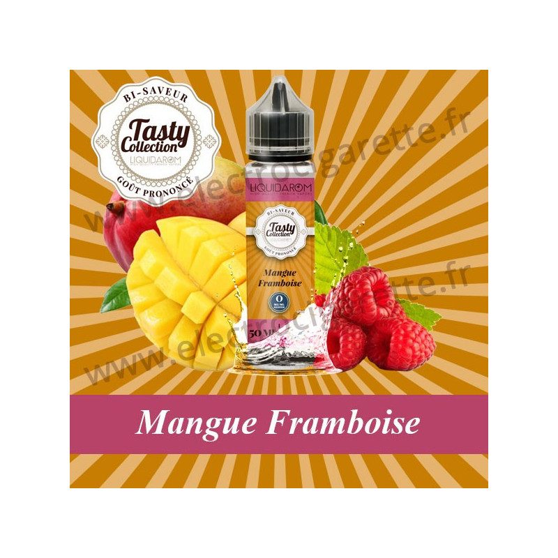 Mangue Framboise - Tasty - LiquidArom - ZHC 50 ml