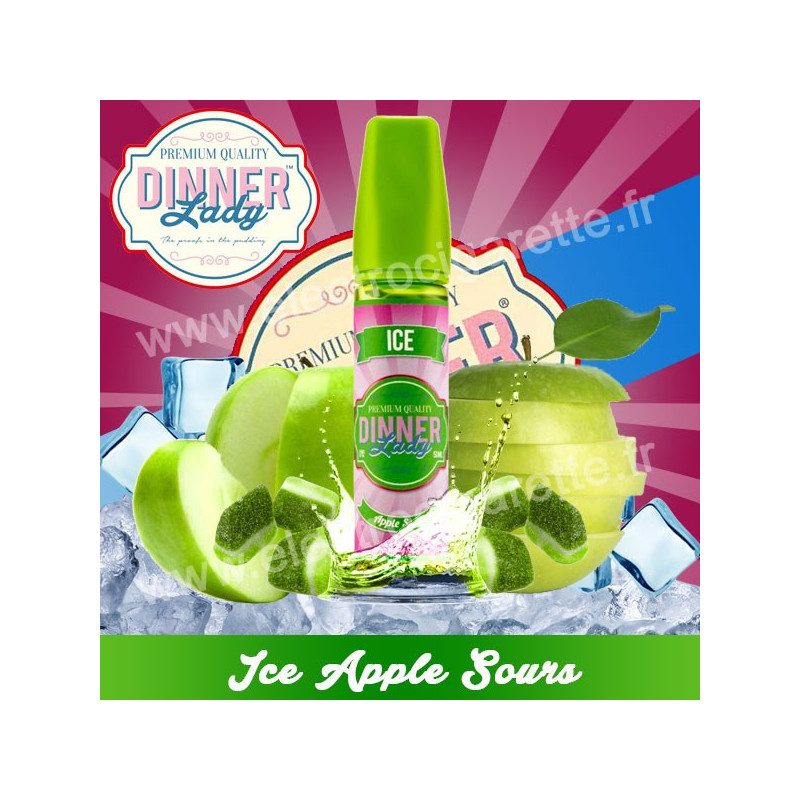 Apple Sours - Ice - Dinner Lady - ZHC 50 ml